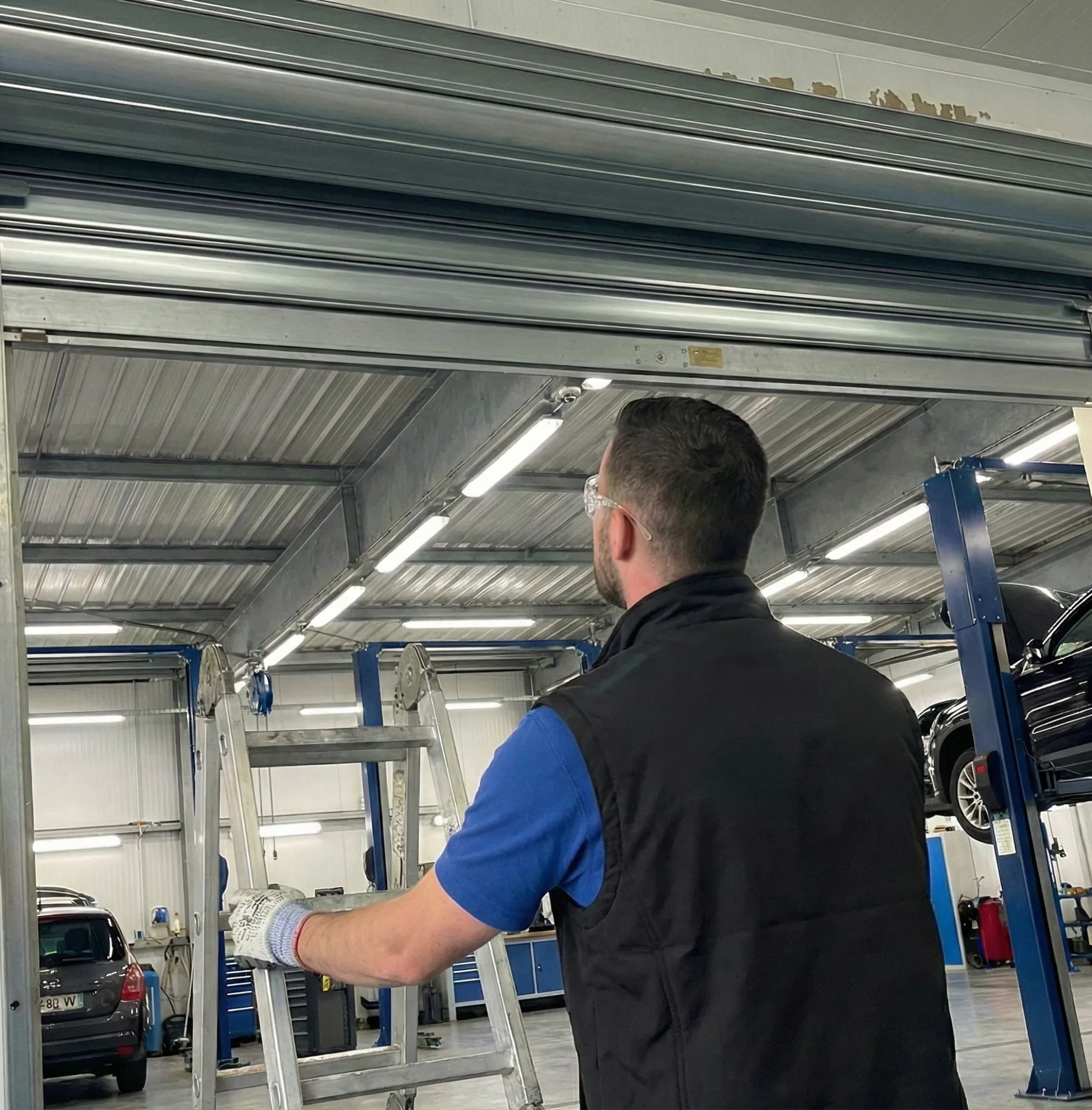 Installation rideau métallique Paris 1er